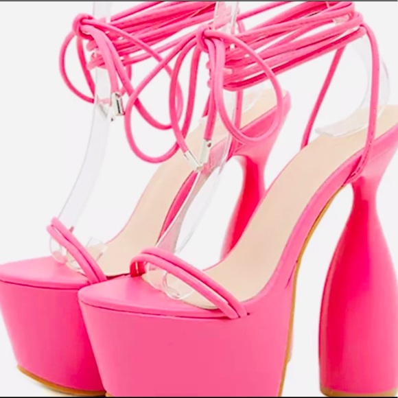 Sale Kisha pink heels - Picture 1 of 2